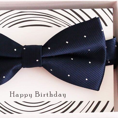 Navy bow tie Best man Groomsman Man of honor ring bearer request gift, Kids adult bow, Adjustable Pre tied High quality in Saudi Arabia