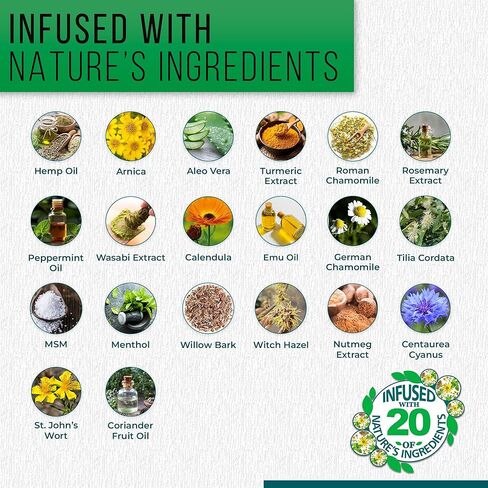 زيت القنب لتخفيف الآلام في الوقت الحقيقي، أنبوب 4 أونصة in Kuwait