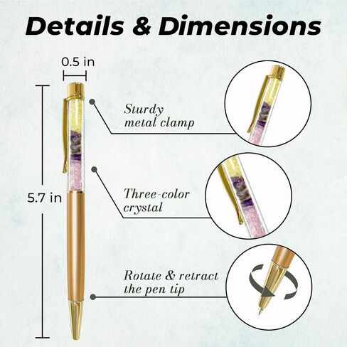 Pen Crystal Pen ، هدية من أجل الحب الذاتي ، حظ سعيد ، هدايا بداية جديدة ، قلق الحماية ، هدية الفصل الجديدة ، مجلة القلم ، العودة إلى المدرسة ، مدرسة جديدة ، وظيفة جديدة ، مخطط للكاتب (الحب الذاتي) in Kuwait