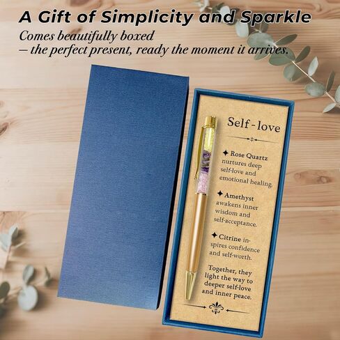 Pen Crystal Pen ، هدية من أجل الحب الذاتي ، حظ سعيد ، هدايا بداية جديدة ، قلق الحماية ، هدية الفصل الجديدة ، مجلة القلم ، العودة إلى المدرسة ، مدرسة جديدة ، وظيفة جديدة ، مخطط للكاتب (الحب الذاتي) in Kuwait