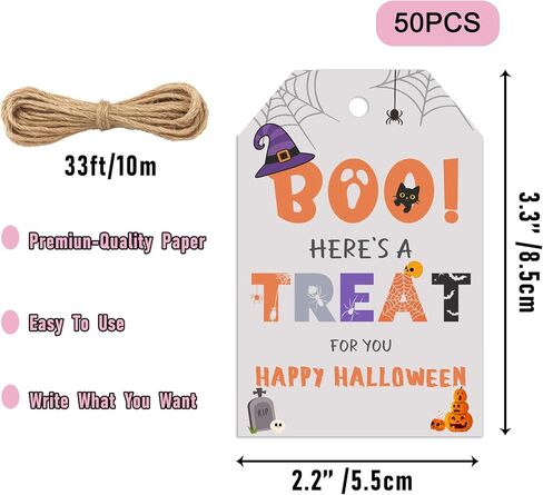 شكرا لك العلامات ، 50pcs علامات قوس قزح ، علامات هدايا باستيل بوهو مع سلسلة ، 2.2 "x3.3" ورقة شكرا لك العلامات على استحمام الطفل ، عيد ميلاد ، حفل زفاف ، حفلات الحفلات (أبل العودة إلى المدرسة) in Kuwait