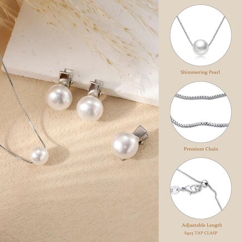 8 Year Old Girl Birthday Gifts: Pearl Necklace for Girls, Hair Clip & Birthday Cards in Saudi Arabia