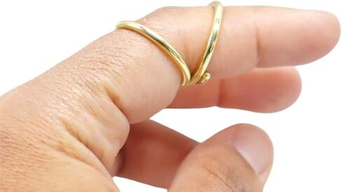 Swan Splint Ring Adjustable for PIP or DIP Joint • Swan Neck Splint, hyperextension splint ring, hand arthritis splint in Saudi Arabia