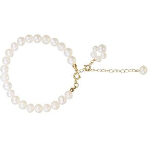 Cat Paw Pearl Bracelet للنساء-7 ملم لؤلؤات المياه العذبة المزروعة بالباروك ، وسلسلة نحاسية مطلية بالذهب 14K ، وهدية لطيفة لمحبي القط ، ومجوهرات لؤلؤة عصرية مع صندوق هدايا in Kuwait