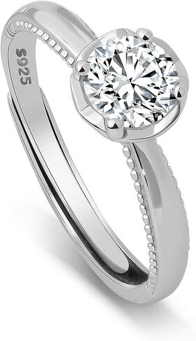 MEISSA 0.5CT RINGS RINGS FERDENT LEAS in Kuwait