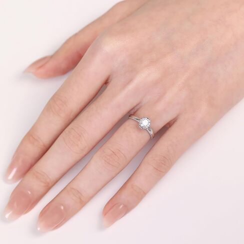 MEISSA 0.5CT RINGS RINGS FERDENT LEAS in Kuwait
