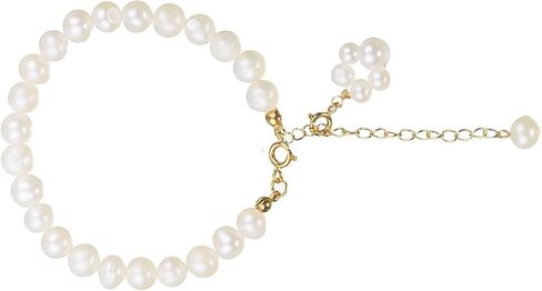 Cat Paw Pearl Bracelet للنساء-7 ملم لؤلؤات المياه العذبة المزروعة بالباروك ، وسلسلة نحاسية مطلية بالذهب 14K ، وهدية لطيفة لمحبي القط ، ومجوهرات لؤلؤة عصرية مع صندوق هدايا in Kuwait
