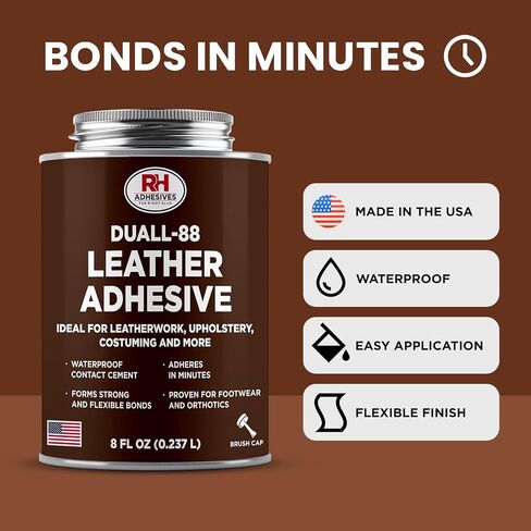 Duall-88 Leather Adhesive, 8 oz. can - RH Adhesives in Saudi Arabia