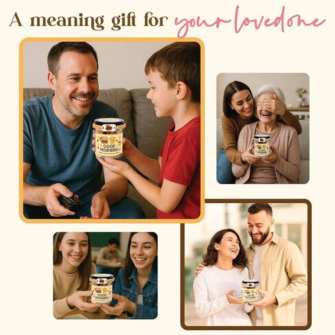 60 Positive Coffee Cards Jar, Coffee Gifts For Women and Men, Coffee Lover Gifts for Women, Men, Dad And Mom, Coffee Gifts, Coffee Gifts For Women, Emotional Support Latte in Kuwait