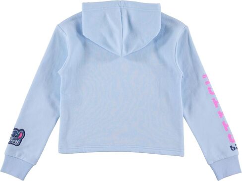 مجموعة ملابس ديزني للفتيات ليلو وستيتش - سويت شيرت بقلنسوة وبنطال رياضي - طقم ملابس مكون من قطعتين - مقاسات 4-16 in Kuwait