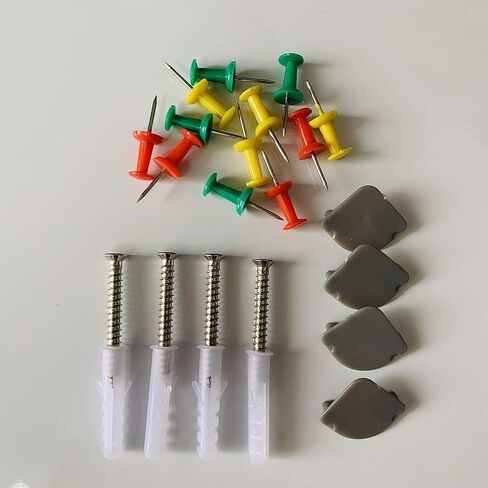 BIBOC 24 × 36 بوصة لوحة الفلين ، لوحة إعلانات ، لوحة محسوسة ، لوحة دبوس ، لوحة إشعار ، لوحة مذكرة للمنازل أو المكاتب ، 24 × 36 بوصة ، إطار الألمنيوم الفضي in Kuwait