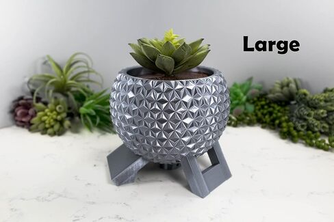 Epcot Spaceship Earth Earth Planter (متوسط) in Saudi Arabia