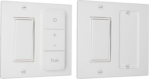 لوحة محول غطاء مفتاح Berkley ، متوافقة مع Philips Hue V2 Dimmer Remote (Double: Decora + Remote) in Saudi Arabia