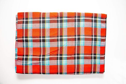 African Traditional Maasai Shuka and Tv Blanket in Saudi Arabia