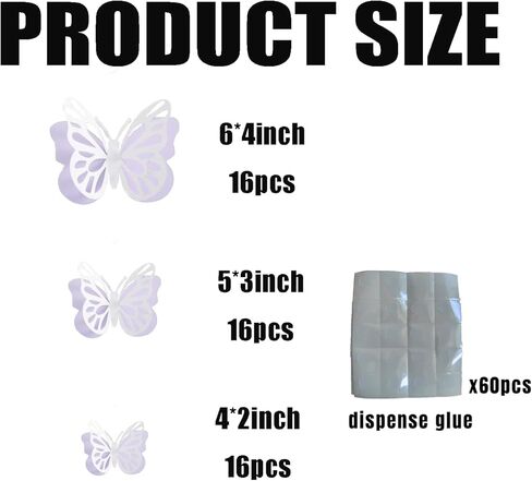 Sage Green Butterfly Decorations 3D Butterfly Stickers Paper Art Wall Decor For Room Home Living Wedding Party Decor (48 PCS) in Saudi Arabia