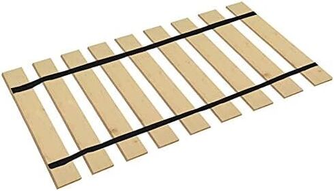 The Furniture Cove Bed Slats King Size Specialty 2.5 Inch Gap Between Wood Platform Boards Black Strapping (74.25, King) in Saudi Arabia