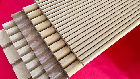 Kitchen Island Wall Panels – Reeded Panel, Fluted Panel, Slat Panel, Striped Panel Designs | MDF 3/4" | Ready to Paint | Decorative Modern MDF Paneling for Cabinets, Accent Walls & DIY Projects in Saudi Arabia