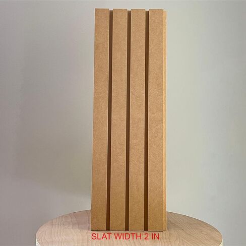 Kitchen Island Wall Panels – Reeded Panel, Fluted Panel, Slat Panel, Striped Panel Designs | MDF 3/4" | Ready to Paint | Decorative Modern MDF Paneling for Cabinets, Accent Walls & DIY Projects in Saudi Arabia