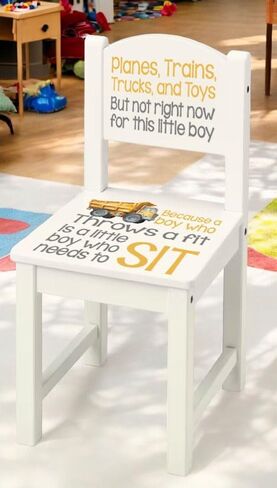Children's Time out chair, Nusery or Playroom Chair, Cute Chair for Baby Shower Gift in Saudi Arabia