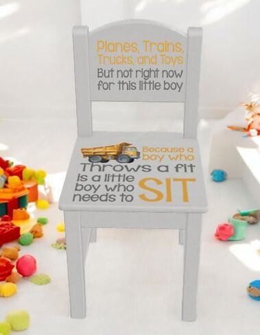 Children's Time out chair, Nusery or Playroom Chair, Cute Chair for Baby Shower Gift in Saudi Arabia