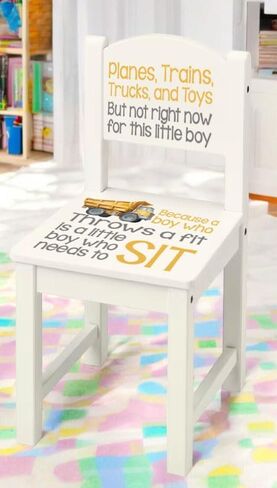 Children's Time out chair, Nusery or Playroom Chair, Cute Chair for Baby Shower Gift in Saudi Arabia