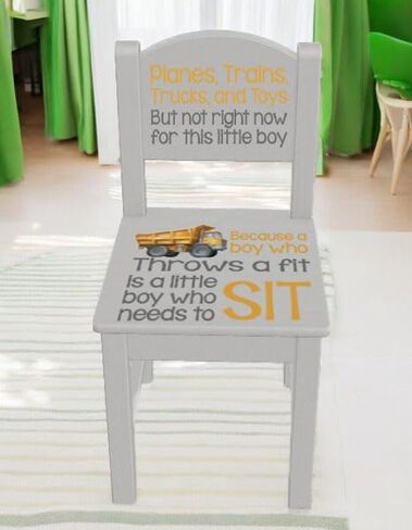 Children's Time out chair, Nusery or Playroom Chair, Cute Chair for Baby Shower Gift in Saudi Arabia