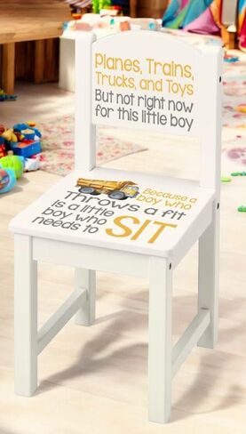 Children's Time out chair, Nusery or Playroom Chair, Cute Chair for Baby Shower Gift in Saudi Arabia