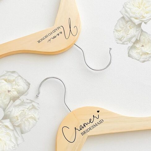 Personalized Bridal Hanger,Custom Bridesmaid Hangers with Name and Date,Wedding Hangers for Bridal Party,Bridal Shower Gifts in Saudi Arabia
