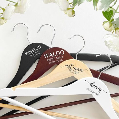 Personalized Bridal Hanger,Custom Bridesmaid Hangers with Name and Date,Wedding Hangers for Bridal Party,Bridal Shower Gifts in Saudi Arabia