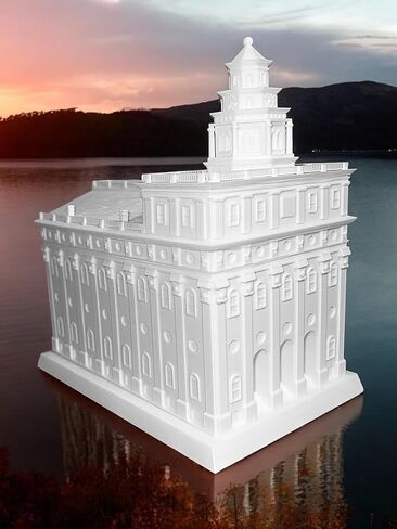 مخصص LDS Temple Night Light - هدية المورمون المخصصة مع نص أو صور - يوتا معبد LED Themake (صغير ، لايتون) in Saudi Arabia