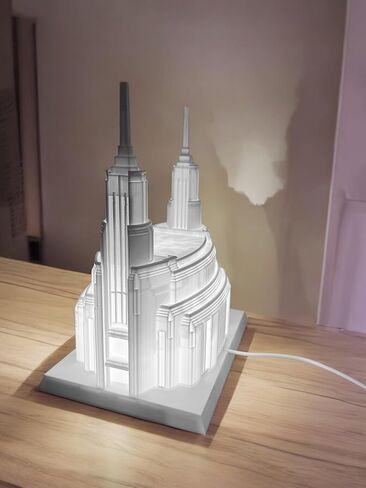 مخصص LDS Temple Night Light - هدية المورمون المخصصة مع نص أو صور - يوتا معبد LED Themake (صغير ، لايتون) in Saudi Arabia