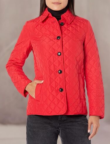 Jones New York Women's Diamond Quilted 5 Button Jacket in Saudi Arabia