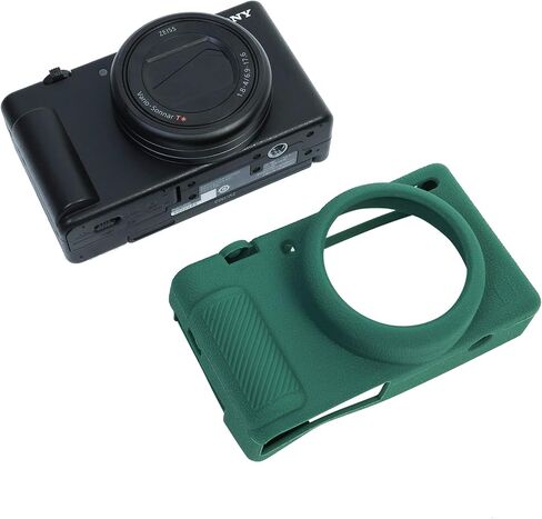حافظة MUZIRI KINOKOO ZV-1 Mark II، حافظة واقية من السيليكون الناعم لكاميرا Sony ZV-1 M2/ZV1 M2/ZV1 Mark II Vlog - غطاء مطاطي ناعم مضاد للخدش Sony ZV-1 M2/ZV-1 Mark II - إيقاف أبيض in Kuwait