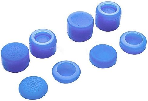 Pack of 8 pcs Analog Controller Gamepad Raised Antislip Thumb Stick Grips Thumbsticks Joystick Cap Cover for PS5, PS4, PS3, Switch Pro, Xbox one, Xbox 360, Wii U, PS2 Controller (Red) in Kuwait