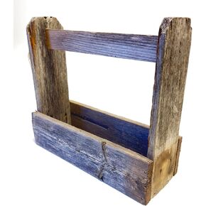 حمل ريفي زخرفي حمل جميع Barnwood Planter Box Indoor Outdoor Farmhouse Decor in Saudi Arabia