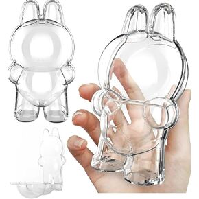 Protective Case Cover for Standing - Crystal-Clear Hard Display Box with Keychain & Dustproof Cover, Dustproof Scratch-Resistant Portable Hanging Case for Standing(Figure Not Included) in Kuwait