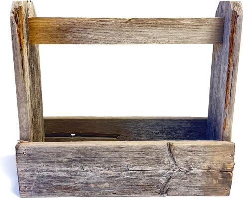 حمل ريفي زخرفي حمل جميع Barnwood Planter Box Indoor Outdoor Farmhouse Decor in Saudi Arabia