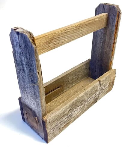 حمل ريفي زخرفي حمل جميع Barnwood Planter Box Indoor Outdoor Farmhouse Decor in Saudi Arabia
