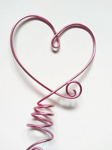 Mini Heart Tree Topper for Miniature Valentine Trees in 2 and 3 Inch in Saudi Arabia
