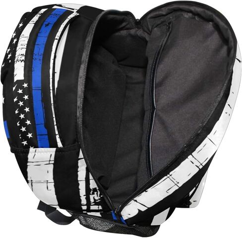 Bass Fishing Lure And American Flag Casual Backpack Bag, Fashion Lightweight Backpacks for Holiday Gifts One Size in Saudi Arabia