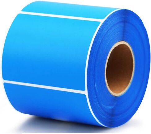 2" x 1" Direct Thermal Labels for UPC Barcodes, Address, Perforated & Compatible with All Kinds of Thermal Label Printer and Desktop Printers (1 Roll, 1200/Roll) in Saudi Arabia