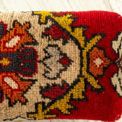 Footstool, Handwoven Vintage Turkish Kilim Rug Ottoman stool, Ottoman Stool, Vintage Footrest, Bohemian Furniture oriental stool in Saudi Arabia