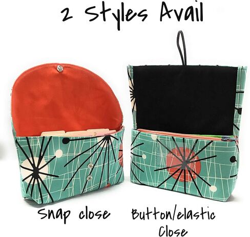 Coupon Organizer Holder Fabric Atomic Swirls in Saudi Arabia