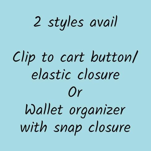 Coupon Organizer Holder Fabric Atomic Swirls in Saudi Arabia