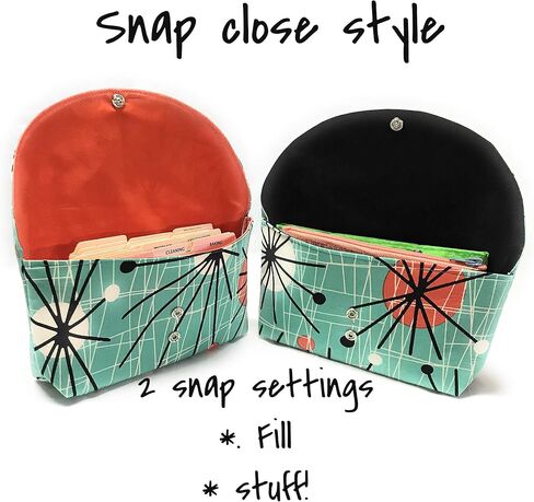 Coupon Organizer Holder Fabric Atomic Swirls in Saudi Arabia