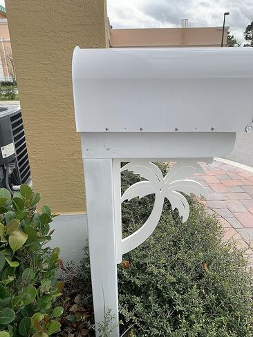 Palm Tree Mailbox Bracket. Medium. Long Lasting & Fabulous! 16 X 12 inches in Saudi Arabia