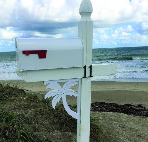 Palm Tree Mailbox Bracket. Medium. Long Lasting & Fabulous! 16 X 12 inches in Saudi Arabia