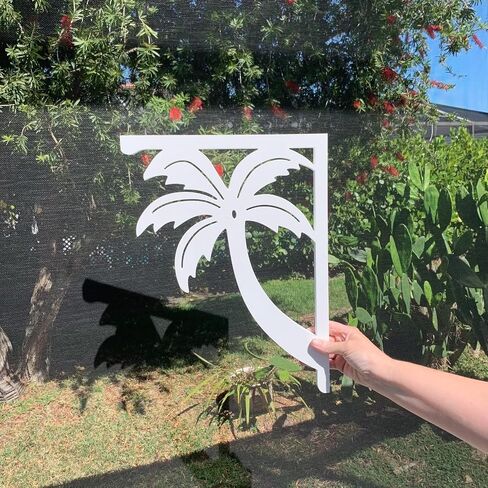 Palm Tree Mailbox Bracket. Medium. Long Lasting & Fabulous! 16 X 12 inches in Saudi Arabia