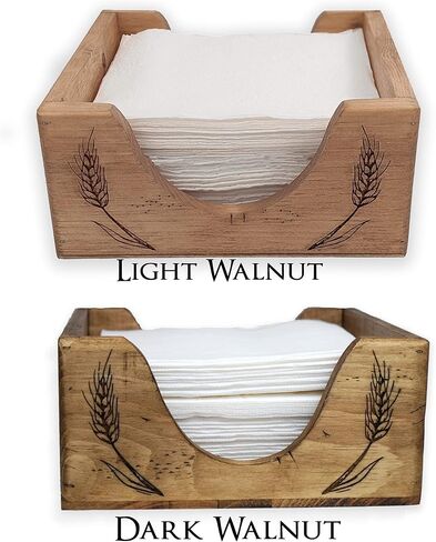 Country Farmhouse Napkin Tray, Rustic Pine Dinner Napkin Holder, Country Wood Tray, Paper Napkin Box, Napkin Dispenser, Napkin Tray in Saudi Arabia