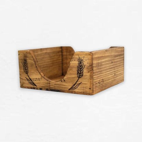 Country Farmhouse Napkin Tray, Rustic Pine Dinner Napkin Holder, Country Wood Tray, Paper Napkin Box, Napkin Dispenser, Napkin Tray in Saudi Arabia